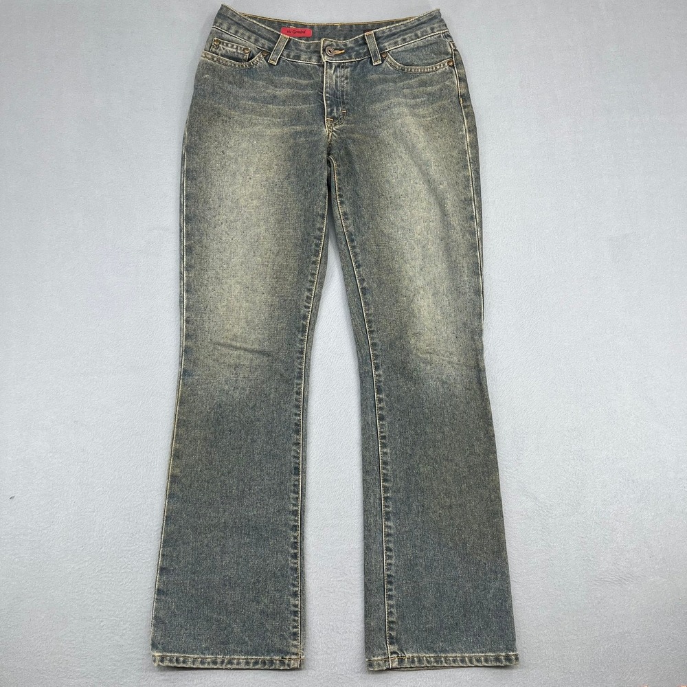 AG Adriano Goldschmied The Gemini Bootcut Jeans Medium Wash Blue Size 28 Regular
